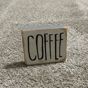 Coffee bar sign